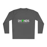 2Hands Pickleball Long Sleeve Performance Tee | Lightweight Moisture-Wicking Pickleball Long Sleeve Shirt for Men & Women