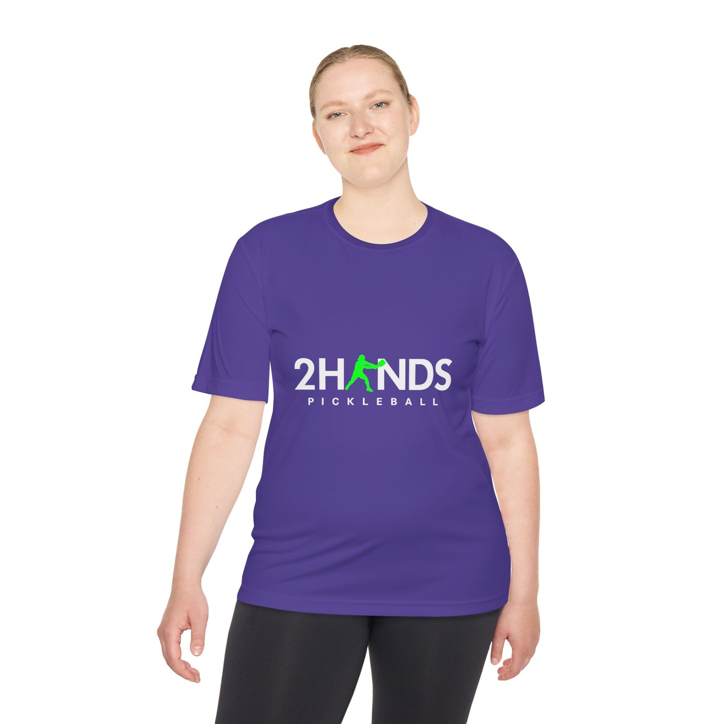 2Hands Pickleball Performance Tee | Lightweight Moisture-Wicking Pickleball Shirt for Men & Women