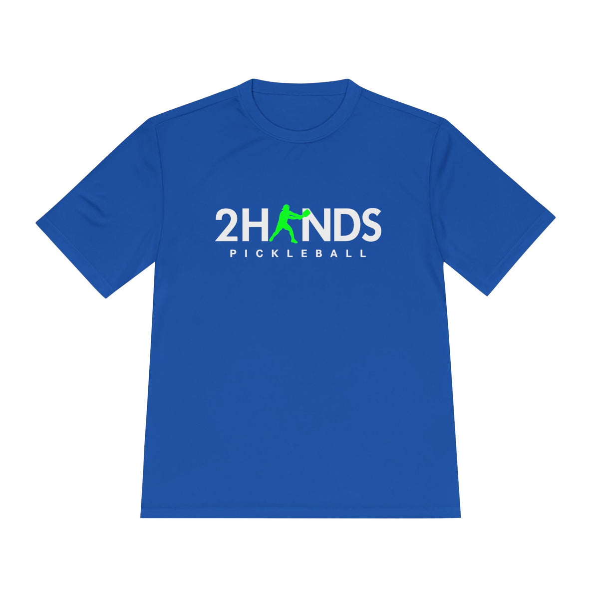 2Hands Pickleball Performance Tee, Red Color Options | Lightweight Moisture-Wicking Pickleball Shirt
