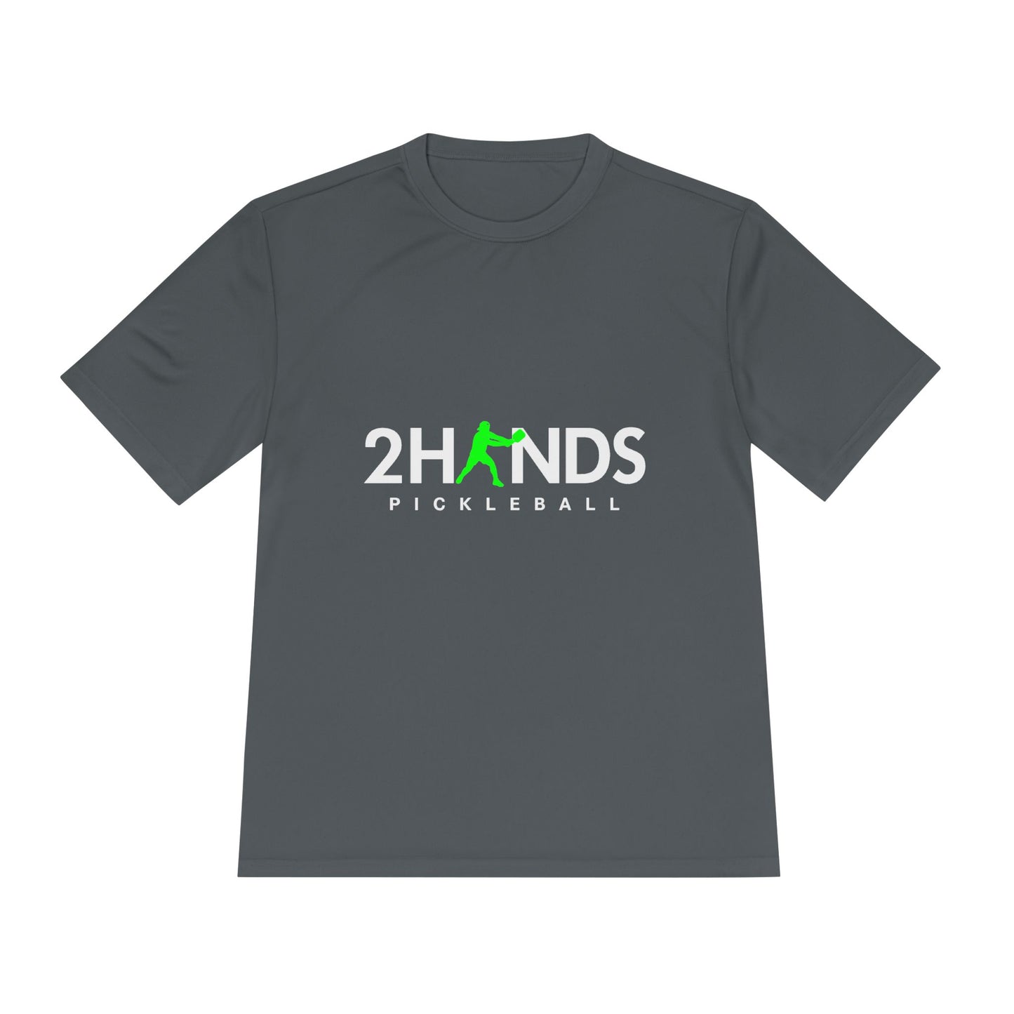 2Hands Pickleball Performance Tee | Lightweight Moisture-Wicking Pickleball Shirt for Men & Women