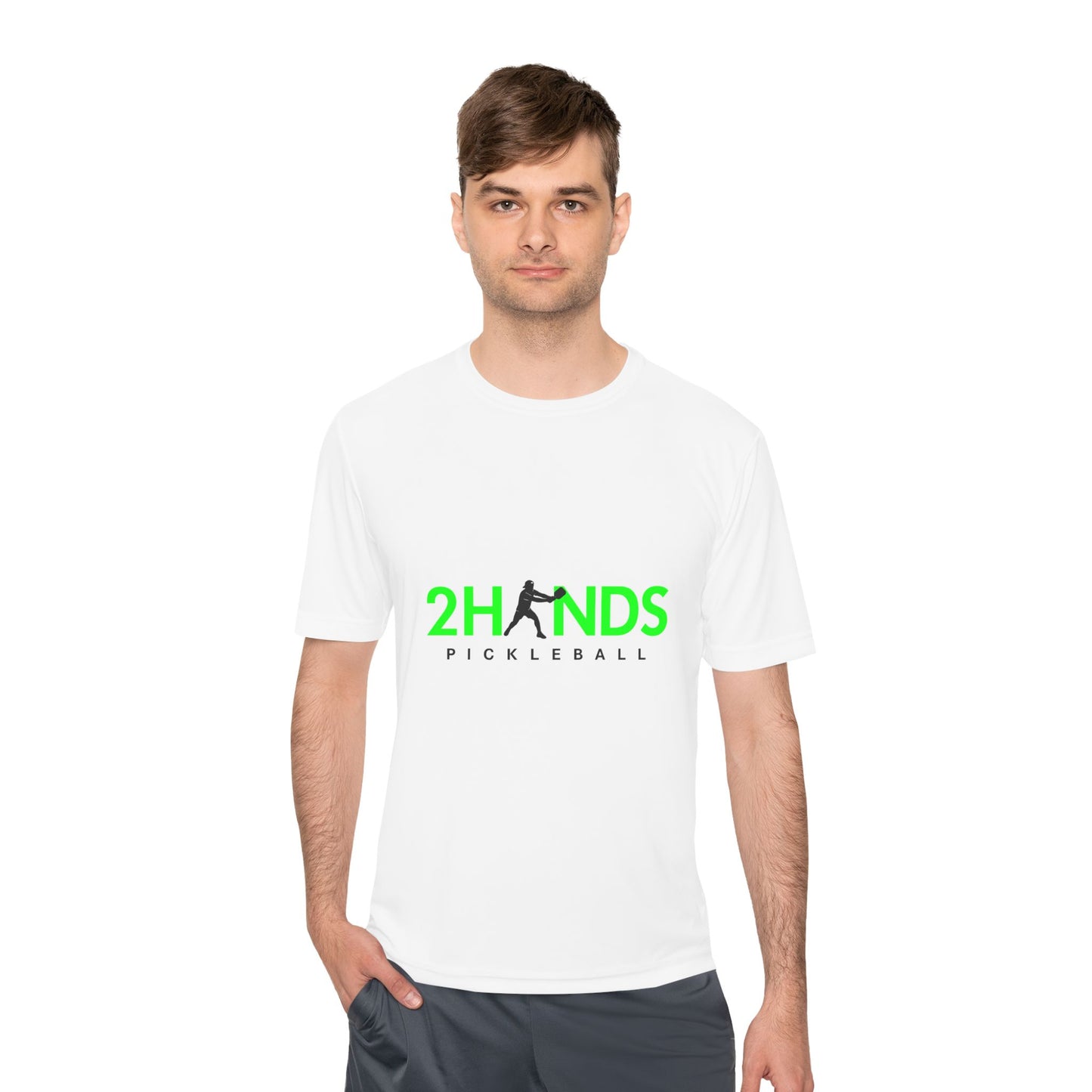 2Hands Pickleball Performance Tee – Light Edition | Lightweight Moisture-Wicking Pickleball Shirt for Men & Women