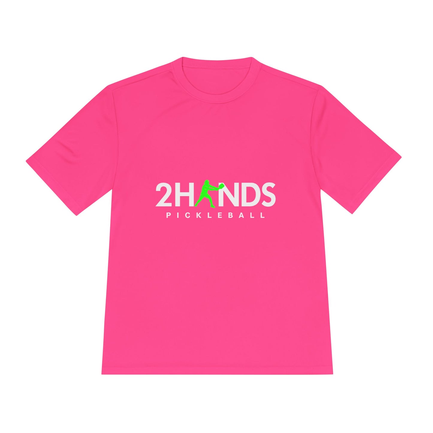 2Hands Pickleball Performance Tee | Lightweight Moisture-Wicking Pickleball Shirt for Men & Women