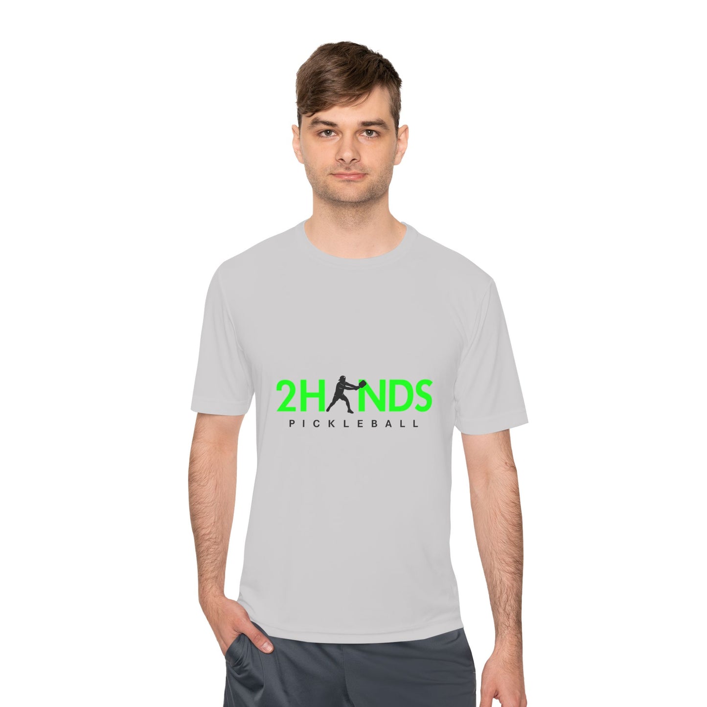 2Hands Pickleball Performance Tee – Light Edition | Lightweight Moisture-Wicking Pickleball Shirt for Men & Women