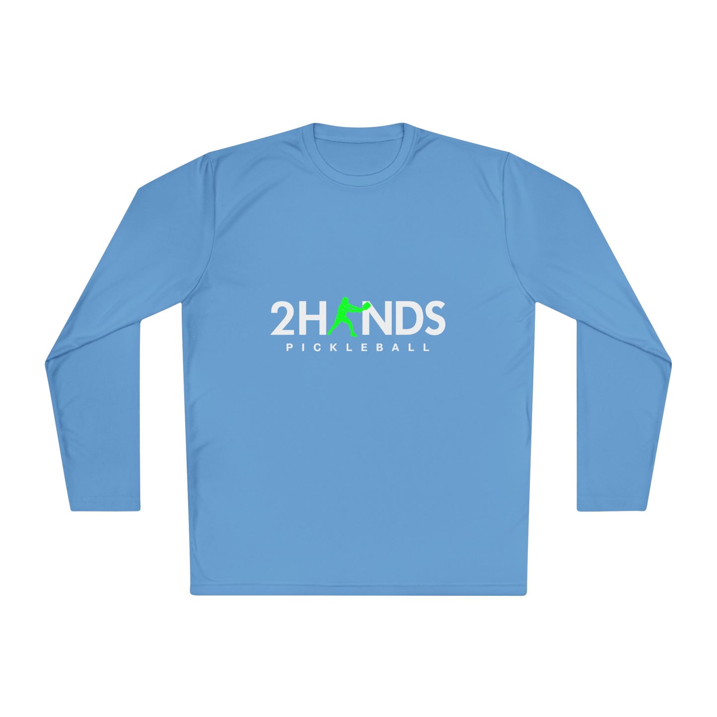 2Hands Pickleball Long Sleeve Performance Tee | Lightweight Moisture-Wicking Pickleball Long Sleeve Shirt for Men & Women