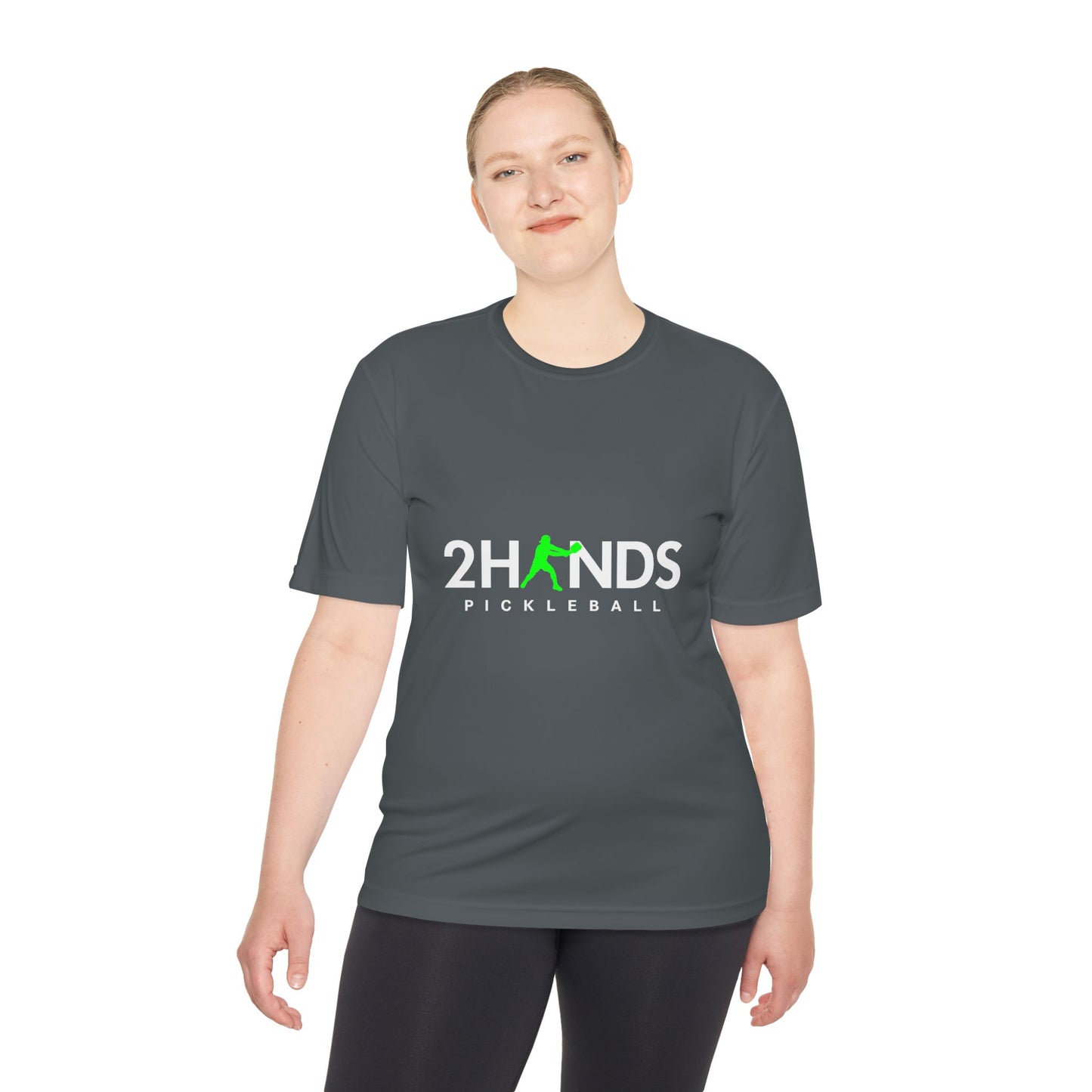 2Hands Pickleball Performance Tee | Lightweight Moisture-Wicking Pickleball Shirt for Men & Women