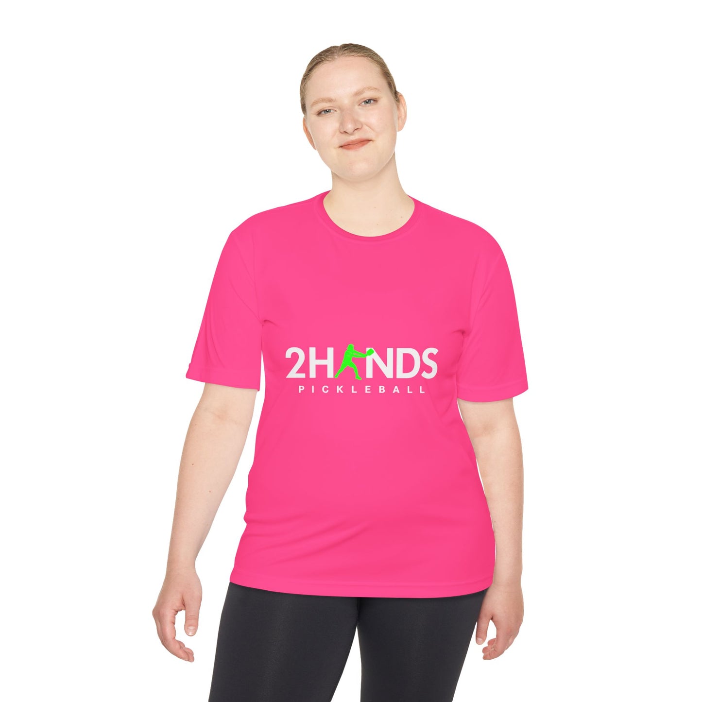 2Hands Pickleball Performance Tee | Lightweight Moisture-Wicking Pickleball Shirt for Men & Women