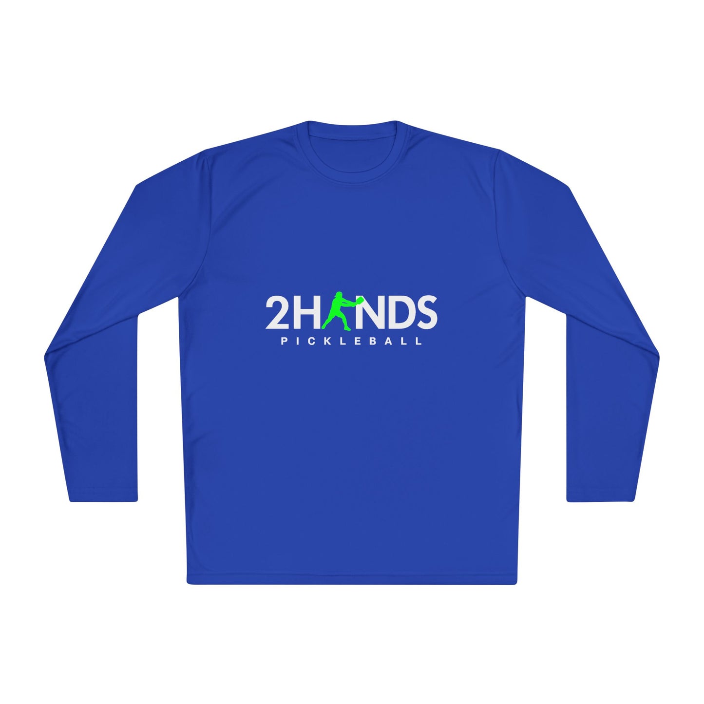 2Hands Pickleball Long Sleeve Performance Tee | Lightweight Moisture-Wicking Pickleball Long Sleeve Shirt for Men & Women