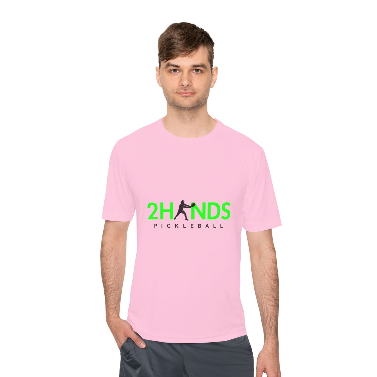 2Hands Pickleball Performance Tee – Light Edition | Lightweight Moisture-Wicking Pickleball Shirt for Men & Women