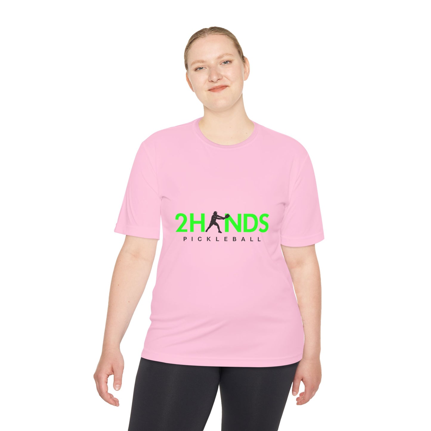 2Hands Pickleball Performance Tee – Light Edition | Lightweight Moisture-Wicking Pickleball Shirt for Men & Women