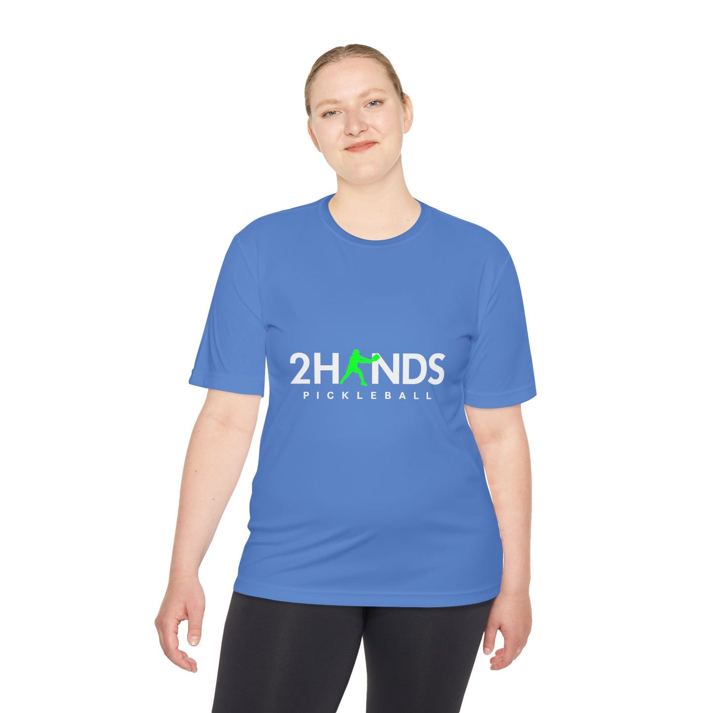 2Hands Pickleball Performance Tee | Lightweight Moisture-Wicking Pickleball Shirt for Men & Women