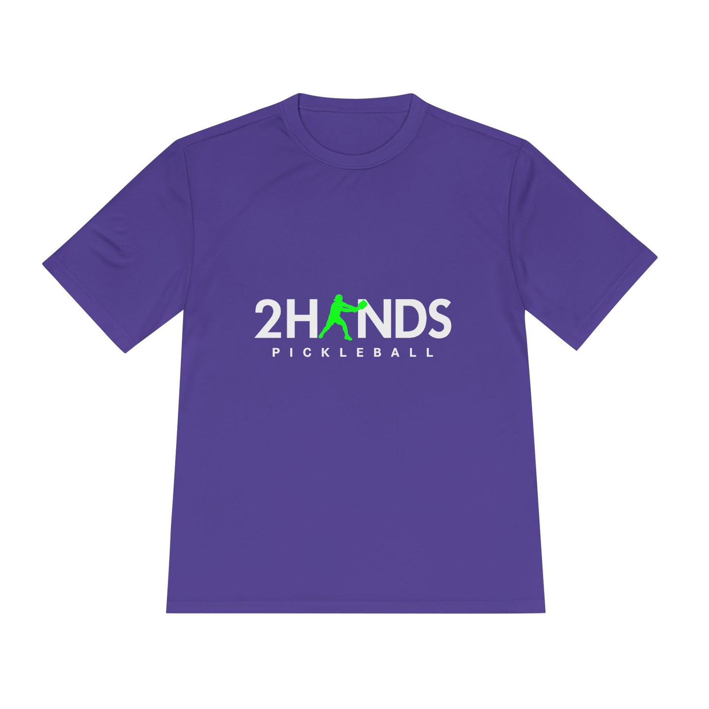 2Hands Pickleball Performance Tee | Lightweight Moisture-Wicking Pickleball Shirt for Men & Women