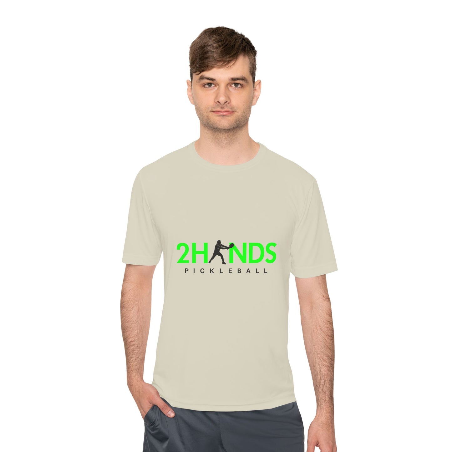 2Hands Pickleball Performance Tee – Light Edition | Lightweight Moisture-Wicking Pickleball Shirt for Men & Women